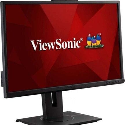 ViewSonic Webcam Monitor VG2440V - Monitor LED - 24" (23.8" visible) - 1920 x 1080 Full HD (1080p) - IPS - 250 cd/m² - 1000:1 - 5 ms - HDMI, VGA, DisplayPort - altavoces