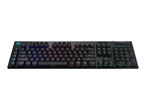 Logitech G915 LIGHTSPEED Wireless RGB Mechanical Gaming Keyboard - GL Tactile - Teclado - con retroiluminación - Bluetooth, LIGHTSPEED - interruptor: GL Tactile