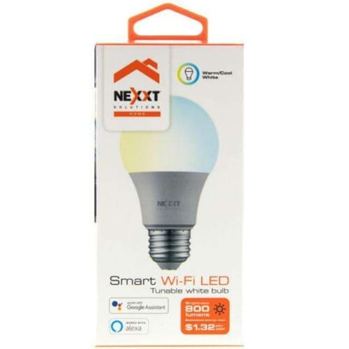 Nexxt Solutions Connectivity - Light Bulb - A19 CCT 220V