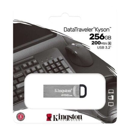 Kingston DataTraveler Kyson - Unidad flash USB - 256 GB - USB 3.2 Gen 1