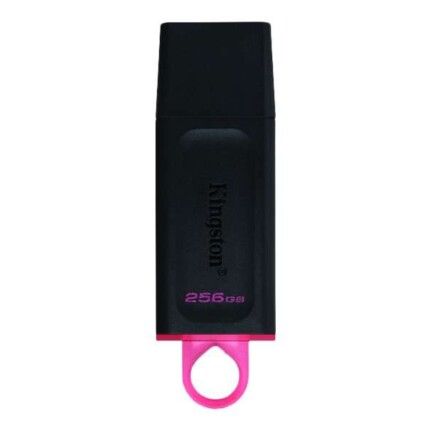 Kingston DataTraveler Exodia - Unidad flash USB - 256 GB - USB 3.2 Gen 1 - negro/rosa