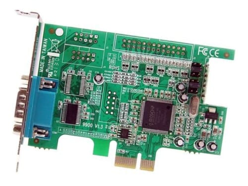 StarTech.com Tarjeta PCI Express Adaptadora Serie RS232 DB9 de 1 Puerto UART16550 - Tarjeta PCIe Controladora de Host Serial RS232 - Tarjeta de Expansión de Perfil Bajo - Windows y Linux (PEX1S553LP) - Adaptador serie - PCIe perfil bajo - RS-232