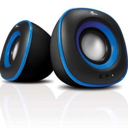 Xtech - Speakers - 2.0-channel - 6W wired XTS-115BL