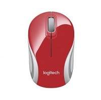 Logitech M187 - Ratón - óptico - 3 botones - inalámbrico - 2.4 GHz - receptor inalámbrico USB - Coral