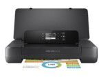 HP Officejet 200 Mobile Printer - Impresora - color - chorro de tinta - A4/Legal - 1200 x 1200 ppp - hasta 20 ppm (monocromo) / hasta 19 ppm (color) - capacidad: 50 hojas - USB 2.0, host USB, Wi-Fi