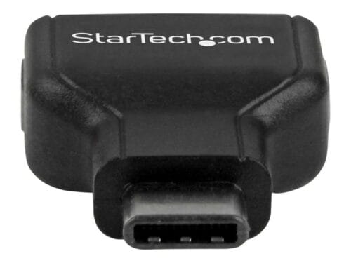 StarTech.com Adaptador USB-C a USB-A - Macho a Hembra - USB 3.0 - Conversor USB Type-C a USB A - Adaptador USB - 24 pin USB-C (M) a USB Tipo A (H) - USB 3.1 - negro - para P/N: HB31C2A1CGS, HB31C2A2CB, HB31C3A1CS, HB31C3ASDMB, HB31C4AS, PEXUSB311AC3