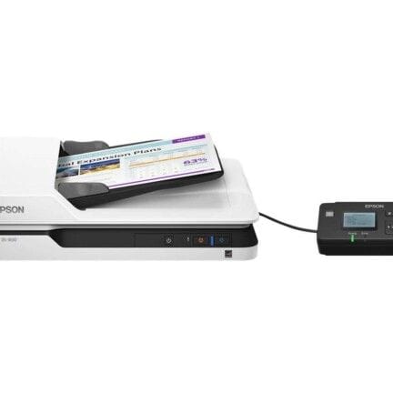 Epson DS-1630 - Escáner de documentos - a dos caras - Legal - 1200 ppp x 1200 ppp - hasta 25 ppm (mono) / hasta 25 ppm (color) - Alimentador automático de documentos (ADF) (50 hojas) - hasta 1500 exploraciones por día - USB 3.0