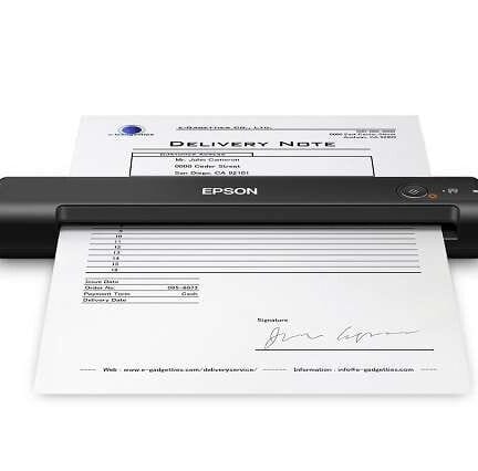 Epson WorkForce ES-50 - Escáner de documentos - Portátil - USB 2.0 - USB 2.0 - 216 x 1828.8 mm - 1200 dpi x 600 dpi