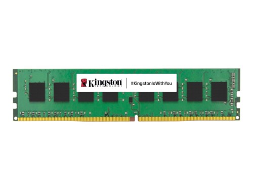 Kingston ValueRAM - DDR4 - módulo - 8 GB - DIMM de 288 contactos - 3200 MHz / PC4-25600 - CL22 - 1.2 V - sin búfer - no ECC