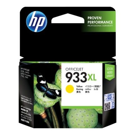 HP 933XL - 8.5 ml - Alto rendimiento - amarillo - original - cartucho de tinta - para Officejet 6100, 6600 H711a, 6700, 7110, 7510, 7610, 7612