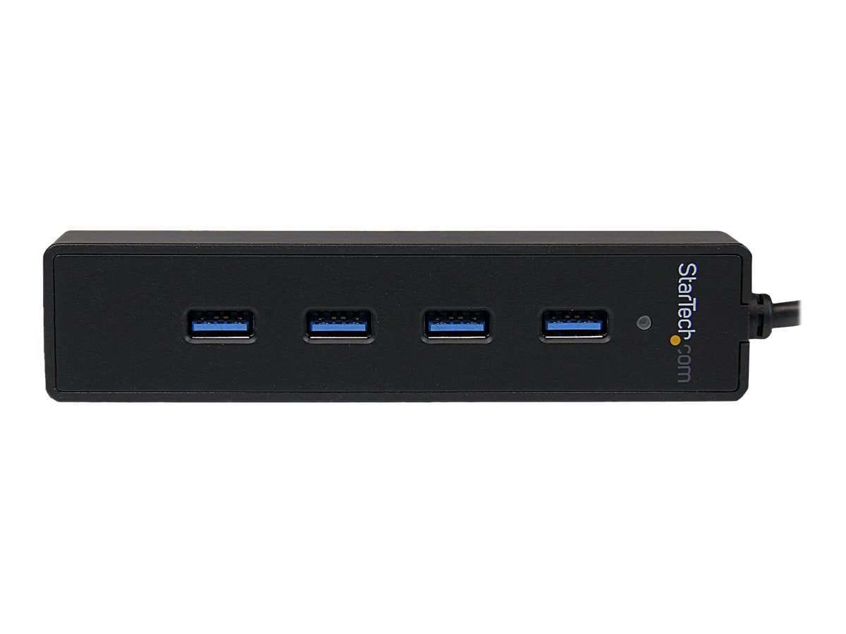 Startech Ladrón USB 4 Puertos USB-A - Hub USB 3.0