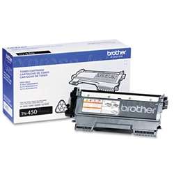 Brother TN450 - Gran capacidad - negro - original - cartucho de tóner - para Brother DCP-7060, 7065, HL-2220, 2230, 2240, 2270, 2275, 2280, MFC-7240, 7360, 7460, 7860