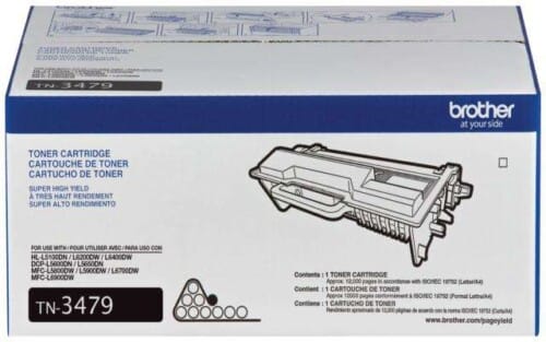 Brother TN3479 - Súper Alto Rendimiento - original - cartucho de tóner - para Brother DCP-L5650, HL-L5100, HL-L6400, MFC-L5900, MFC-L6700