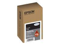 Epson 748XXL - XL - Negro - original - blíster con alarmas de RF/acústica - cartucho de tinta - para WorkForce Pro WF-6090, WF-8090, WF-8590