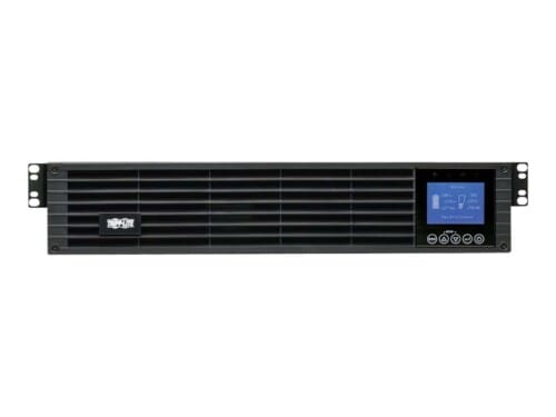 Tripp Lite 208/230V 1kVA 900W Double-Conversion UPS, 2U, Extended Run, SNMP Card Option, LCD, USB, DB9 - UPS (montaje en bastidor) - CA 200/208/220/230/240 V - 900 vatios - 1000 VA - 1 fase - RS-232, USB - conectores de salida: 6 - 2U - 19"