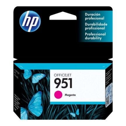 HP 951 - 8 ml - magenta - original - cartucho de tinta - para Officejet Pro 251, 276, 8100, 8600, 8600 N911, 8610, 8615, 8616, 8620, 8625, 8630, 8640