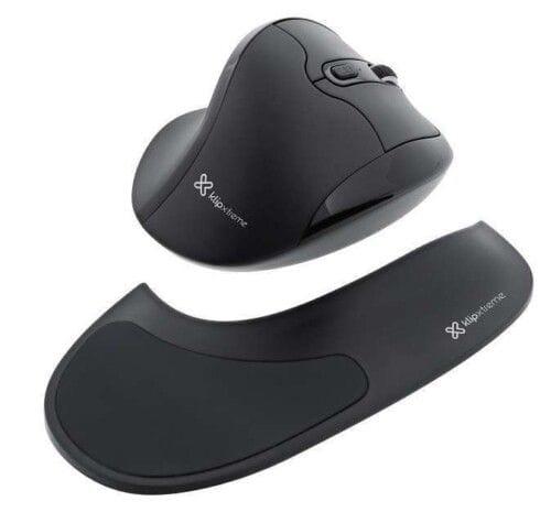 Klip Xtreme - Mouse - 2.4 GHz - Wireless - Black - Resting Pad Business