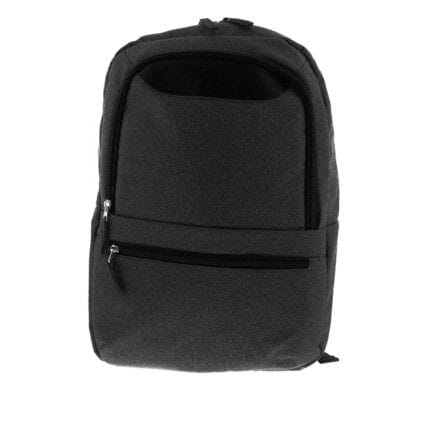 Xtech Winsor XTB-212BK Mochila para laptop 15.6" - Durable poliéster – Color Negro - Panel posterior con acolchado - Tirantes acolchados -  Bolsillo frontal para accesorios con organizador interior