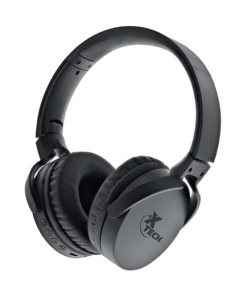 Xtech - XTH-620 - Auriculares con micrófono - Las cá­psulas se giran para llevar el audífono plano sobre los hombros - Unidad de microparlante: 40mm - Máxima potencia de salida (R.M.S.): 40mW