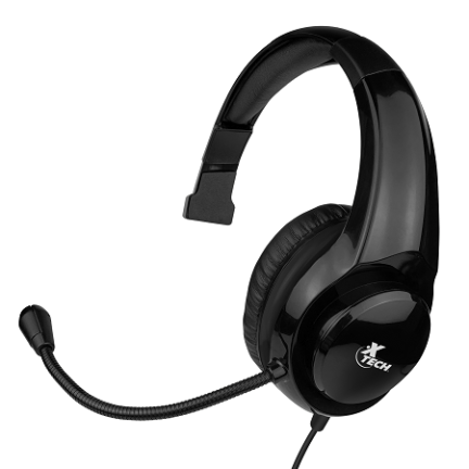 Xtech - XTH-520BK - Headset - Para Computer / Para Game console - Wired - Mono chat gaming