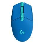 Logitech G G305 - Ratón - óptico - 6 botones - inalámbrico - LIGHTSPEED - receptor inalámbrico USB - azul