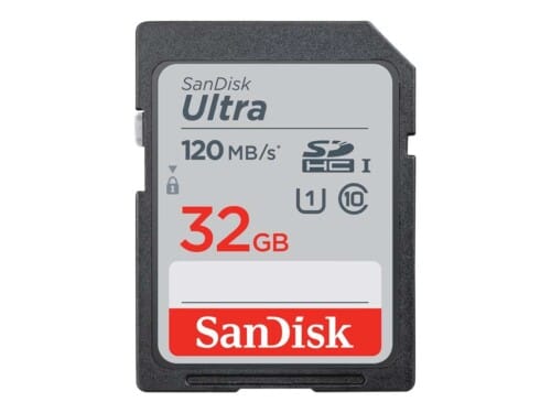 SanDisk Ultra - Tarjeta de memoria flash - 32 GB - UHS-I U1 / Class10 - SDHC UHS-I