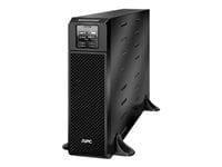 APC Smart-UPS SRT 5000VA - UPS (montaje en rack / externo) - CA 230 V - 4500 vatios - 5000 VA - Ethernet 10/100, USB - conectores de salida: 12 - 3U - negro - para P/N: SRT192BPUS, SRT192RMBP2US, SRT192RMBPUS, SRT6KXLTUS, SRT72RMBPUS, SRT96RMBPUS