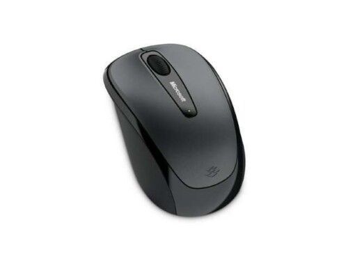 Microsoft Wireless Mobile Mouse 3500 - Ratón - óptico - inalámbrico - 2.4 GHz - receptor inalámbrico USB - Gris