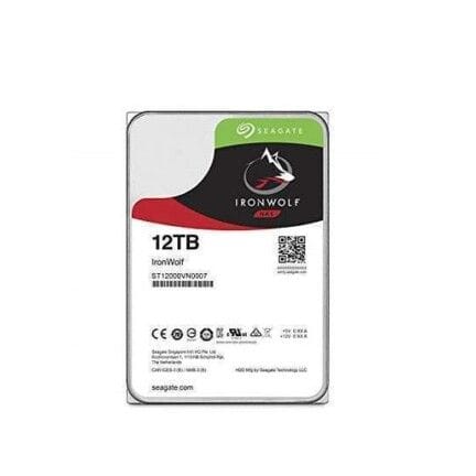 Seagate - Hard drive - Internal hard drive - 12 TB - 3.5" - 7200 rpm - SATA - NAS