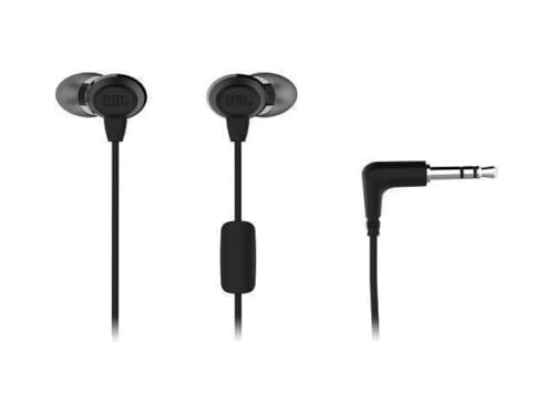 JBL - C50HI - Earphones - Wired - Black