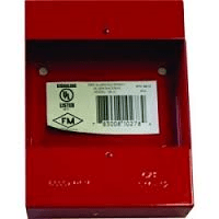 Notifier - Surface mount box - Back Box Red NBG