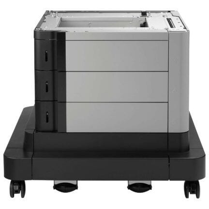 HP Paper Feeder and Stand - Base para impresora con alimentador de soportes - 2500 hojas en 3 bandeja(s) - para Color LaserJet Enterprise MFP M680; LaserJet Enterprise Flow MFP M680