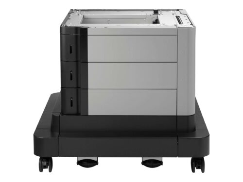 HP Paper Feeder and Stand - Base para impresora con alimentador de soportes - 2500 hojas en 3 bandeja(s) - para Color LaserJet Enterprise MFP M680; LaserJet Enterprise Flow MFP M680