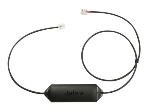 Jabra LINK - Adaptador de interruptor de gancho electrónico para auriculares inalámbricos, teléfono VoIP - para Cisco IP Conference Phone 7832, 8832; IP Phone 78XX, 88XX; Unified Wireless IP Phone 8821