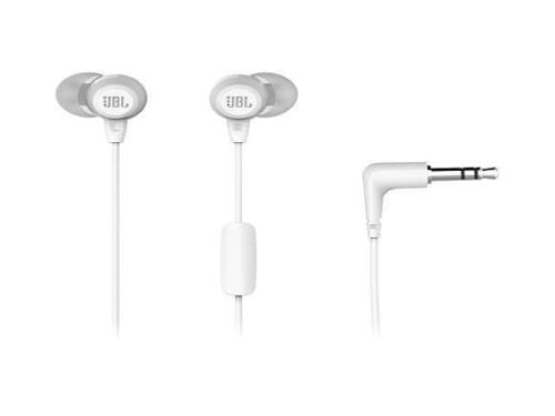 JBL - C50HI - Earphones - Wired - White