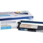 Brother TN315C - Alto rendimiento - cián - original - cartucho de tóner - para Brother HL-4150CDN, HL-4570CDW, HL-4570CDWT, MFC-9460CDN, MFC-9560CDW, MFC-9970CDW