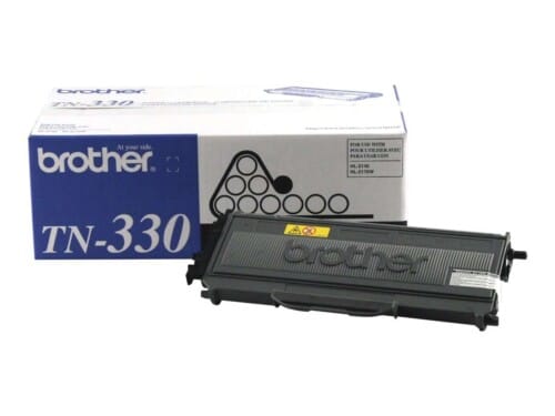 Brother TN330 - Negro - original - cartucho de tóner - para Brother DCP-7030, 7040, HL-2140, 2170, MFC-7340, 7345, 7440, 7840; Justio DCP-7040