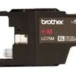 Brother LC75M - Alto rendimiento - magenta - original - cartucho de tinta - para Brother MFC-J280, J425, J430, J435, J5910, J625, J6510, J6710, J6910, J825, J835