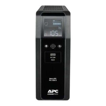 APC Back-UPS Pro BR1200SI - UPS - CA 220-240 V - 720 vatios - 1200 VA - USB - conectores de salida: 8 - negro