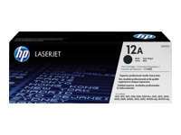 HP 12A - Negro - original - LaserJet - cartucho de tóner (Q2612A) - para LaserJet 10XX, 30XX, M1005, M1319