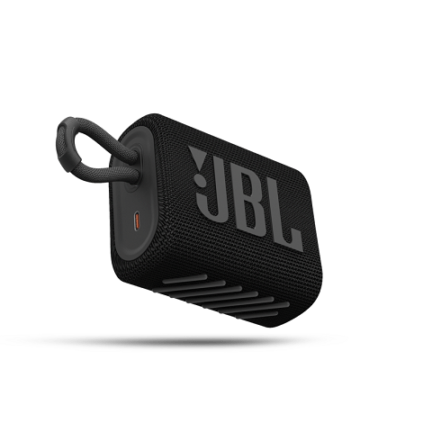 JBL Go 3 - Altavoz - para uso portátil - inalámbrico - Bluetooth - 4.2 vatios - negro