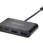 Kensington CH1000 USB-C 4-Port Hub - Hub - 2 x USB 3.1 Gen 1 + 2 x USB-C - sobremesa