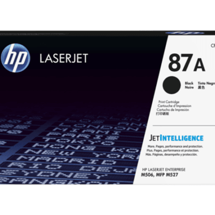 HP 87A - Negro - original - LaserJet - cartucho de tóner ( CF287A ) - para LaserJet Enterprise Flow MFP M527, M506, MFP M527, LaserJet Pro MFP M527