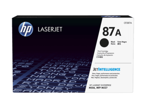HP 87A - Negro - original - LaserJet - cartucho de tóner ( CF287A ) - para LaserJet Enterprise Flow MFP M527, M506, MFP M527, LaserJet Pro MFP M527