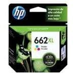 HP 662XL - Alto rendimiento - color (cian, magenta, amarillo) - original - Ink Advantage - cartucho de tinta - para Deskjet 1516, Ink Advantage 15XX, Ink Advantage 26XX, Ink Advantage 46XX