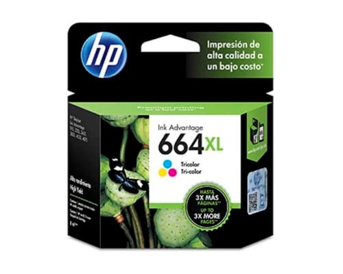 HP - Ink cartridge - Tricolor - 664XL