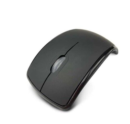 Klip Xtreme Lightflex KMW-375 - Ratón - ergonómico - óptico - 3 botones - inalámbrico - 2.4 GHz - receptor inalámbrico USB - negro