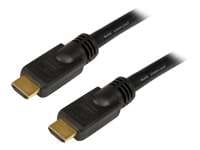 StarTech.com Cable HDMI de alta velocidad 15m  - 2x HDMI Macho - Negro - Ultra HD 4k x 2k - Cable HDMI - HDMI macho a HDMI macho - 15 m - blindado - negro