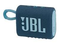 JBL Go 3 - Altavoz - para uso portátil - inalámbrico - Bluetooth - 4.2 vatios - azul