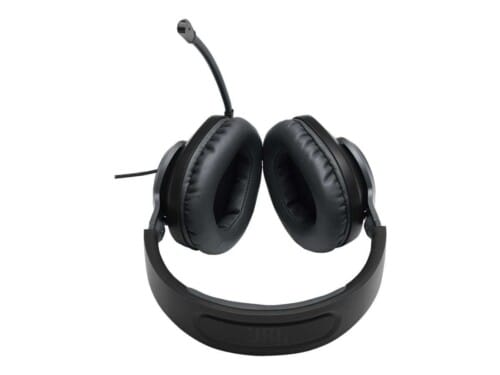 JBL Quantum 100 - Auricular - tamaño completo - cableado - conector de 3,5 mm - negro